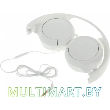 Наушники JBL Tune 500 (белый) картинка 5